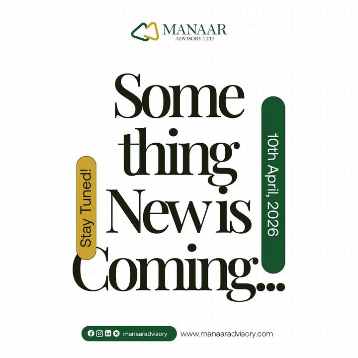 Manaar Advisory teaser post — Something new is coming