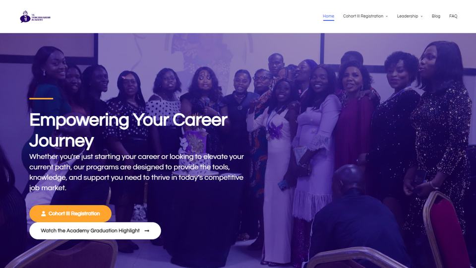 T3 Torchbearers Academy website homepage